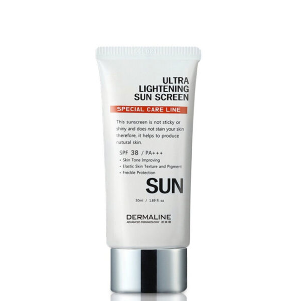 Dermaline Ultra Lightening Sun Screen Spf38+++