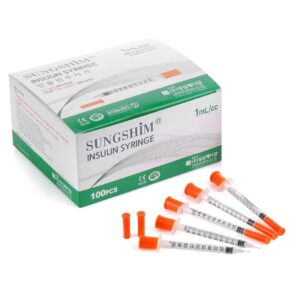 Insulin Syringe 1ml - 100EA